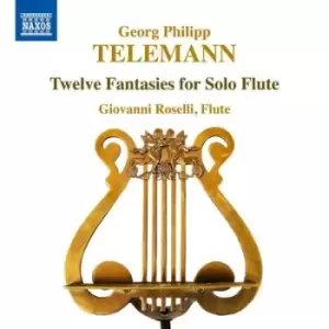 Image of Georg Philipp Telemann Twelve Fantasies for Solo Flute by Georg Philipp Telemann CD Album