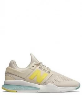 Image of New Balance 247 GreyYellow GreyYellow Size 6 Women