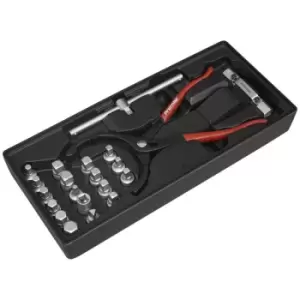 Image of Sealey TBT28 Tool Tray with Oil Filter Wrench, Pliers & Drain Plug...