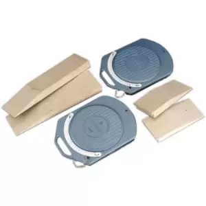 Image of SEALEY - GA44 Steering Turntables - Pair