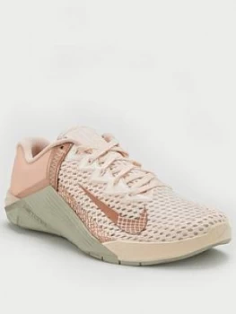 Image of Nike Metcon 6 - Peach , Peach, Size 7, Women