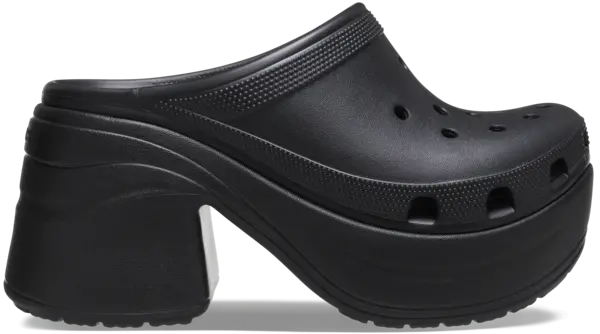 Image of Crocs Unisex Siren Clogs Black W5/M4