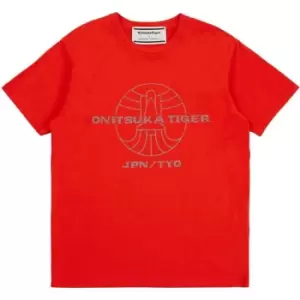Image of Asics Graphic Tee 99 - Red
