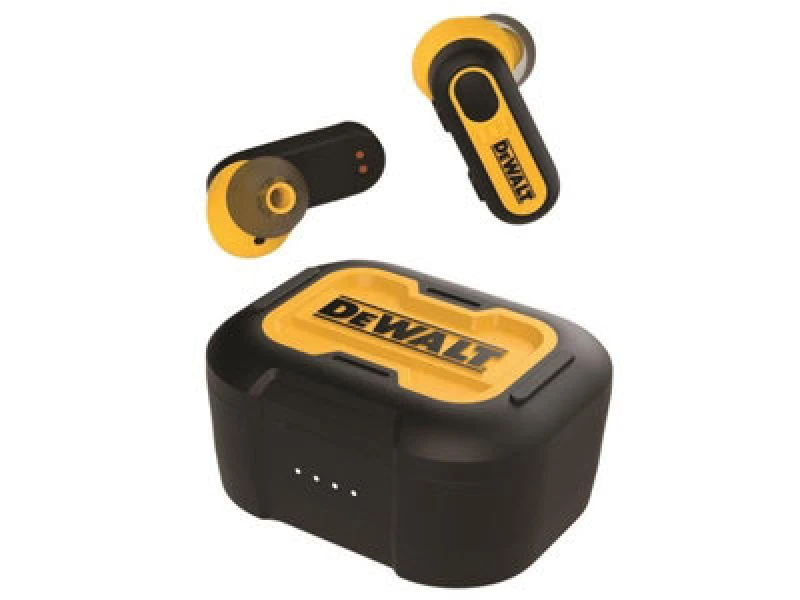 Image of DEWALT Dwg Jobsite Pro-X1 True Wireless Earbuds With Charging Case Dwt1902092