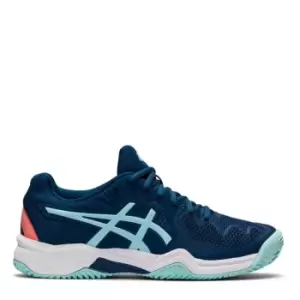 Image of Asics GEL-Resolution 8 Junior Tennis Shoes - Blue
