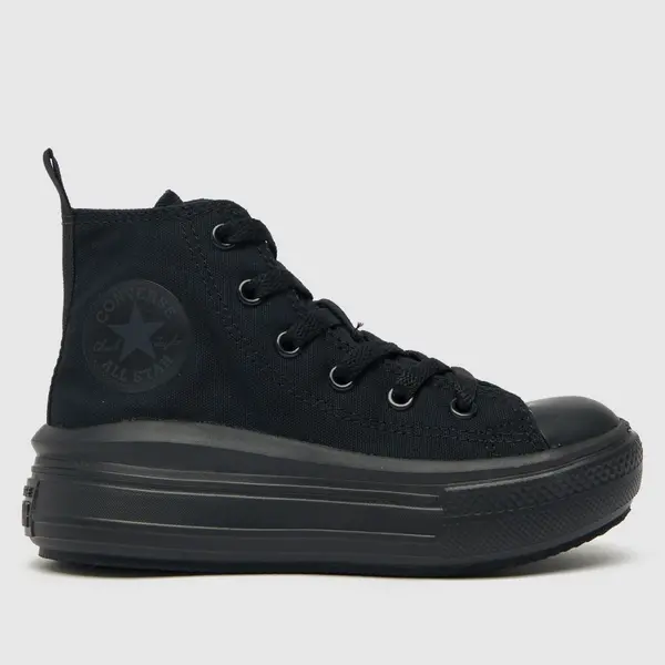 Image of Converse Black all star hi move Junior Trainers