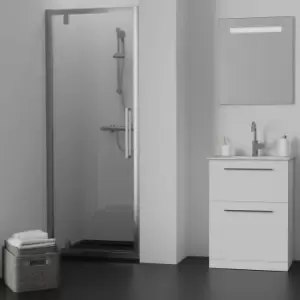 Image of Ideal Standard Ultra Flat S I.life 800Mm X 800Mm Shower Tray & Waste, Jet Black