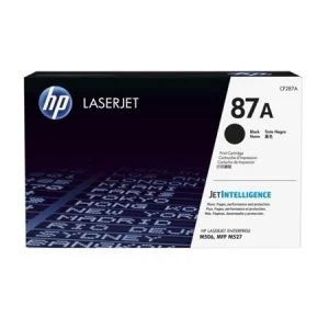 Image of HP 87A Black Laser Toner Ink Cartridge