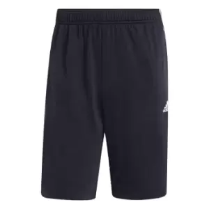 Image of adidas Essentials Warm-Up 3-Stripes Shorts Mens - Blue