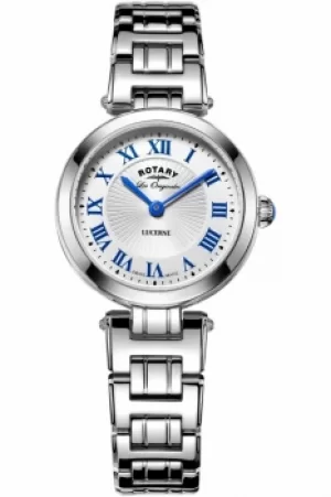 Image of Ladies Rotary Swiss Made Lucerne Petite Quartz Watch LB90186/01