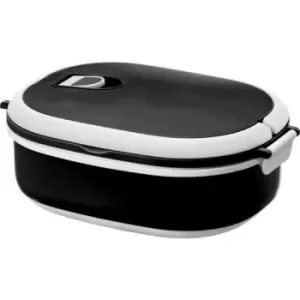 Image of Bullet Spiga Lunch Box (18.7 x 14.7 x 8 cm) (Black,White) - Black,White