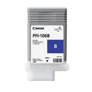 Image of Canon PFI106 Blue Ink Cartridge