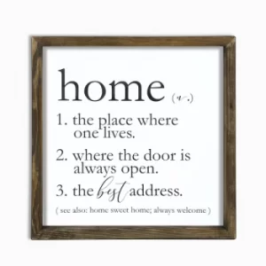 Image of KZM723 Multicolor Decorative Framed MDF Painting