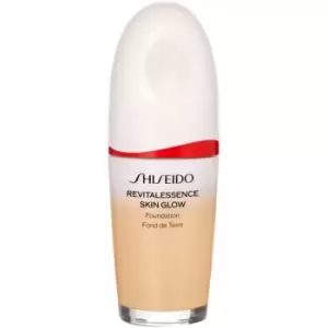 Image of Shiseido Revitalessence Skin Glow Foundation light illuminating foundation SPF 30 shade Shell 30ml