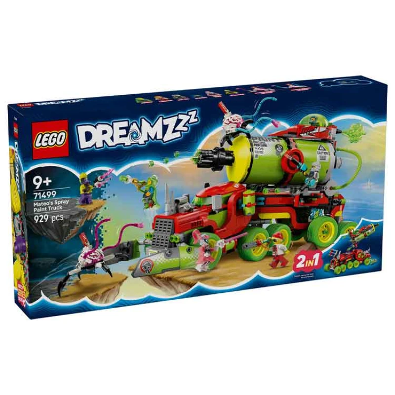 Image of LEGO DREAMZzz Mateo's Spray Paint Truck Toy 71499