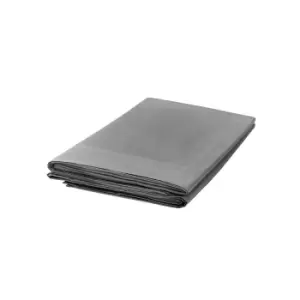 Image of Bedeck of Belfast Fine Linens 300 Thread Count Egyptian Cotton Kingsize Flat Sheet, Charcoal