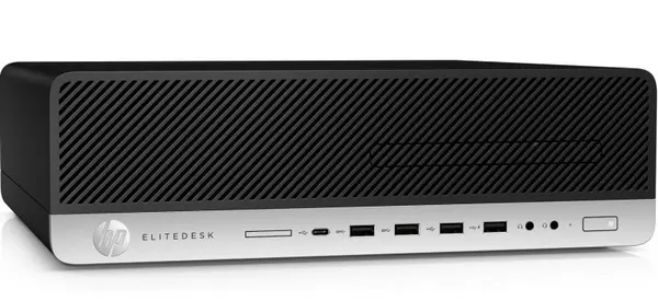 Image of HP Refurbished HP EiteDesk 800 G3 Desktop PC, Intel Core i5-6500, 16GB RAM, 240GB SSD, Intel HD, Windows 10 Pro (T1A) D-HPED800G3-MU-T005