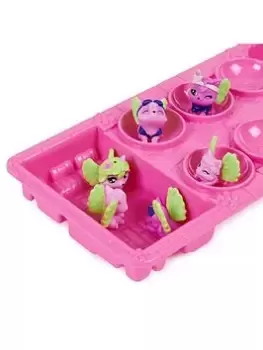 Image of Hatchimals Family Adventures Egg Carton - Wolf Biker Family (Pink)