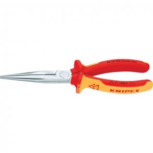 Image of Knipex VDE Insulated Long Nose Pliers 200mm