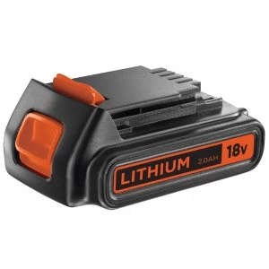 Image of Black and Decker Genuine BL2018 18v Cordless Li-ion Battery 2ah 2ah
