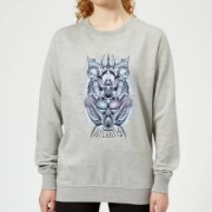 Image of Aquaman Atlantis Seven Kingdoms Womens Sweatshirt - Grey - S