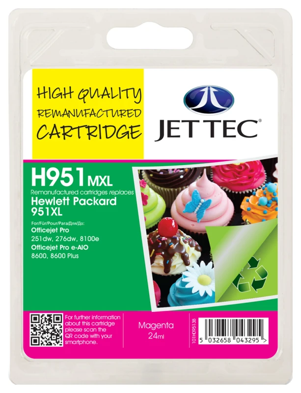 Image of Jet Tec 101H095138 ink cartridge Compatible Standard Yield Mag