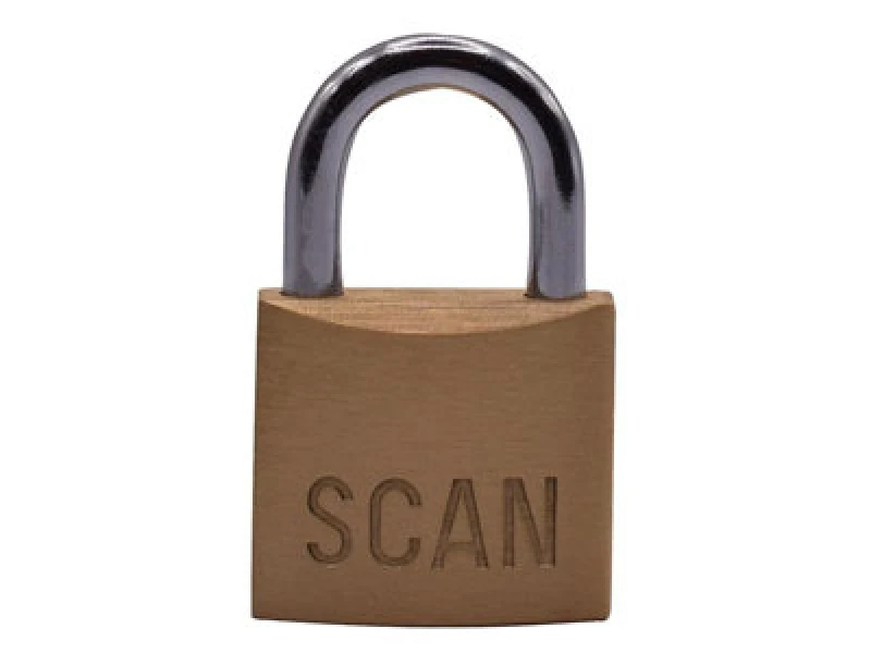 Image of Scan Brass Padlock 30mm Scaplb30