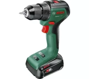 Image of Bosch UniversalDrill 18V-60 Cordless Drill Driver with 1 battery - Black & Green