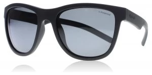 Image of Polaroid Junior 8018/S Sunglasses Matte Black YYV Polariserade 45mm