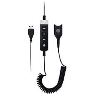 Image of EPOS Sennheiser USB-ED CC 01 MS EHS Adapter Black