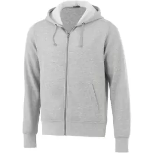 Image of Elevate Mens Cypress Full Zip Hoodie (L) (Heather Grey)