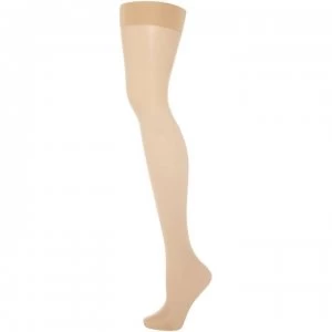 Image of Wolford Individual 10 Stocking - Chocolate