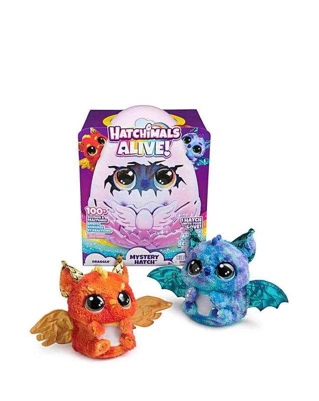 Image of Hatchimals Hatchimals Alive Mystery Hatch Draggle Female IL82601