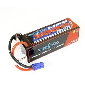 Image of Voltz 5000Mah Hard Case 14.8V 50C Lipo Stick Pack Ec5