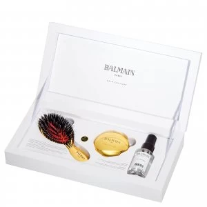 Image of Balmain Hair Mini Golden Brush Set
