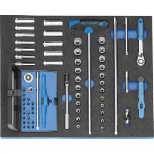 Image of Gedore 2005 CT2-D 20 Bit set 1/4 (6.3 mm) 67 Piece 2016478