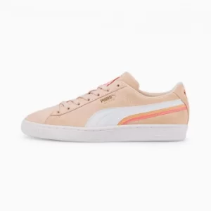 Image of Womens PUMA Suede Triplex Trainers, Rosewater/Peony/White, size 5.5, Shoes