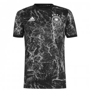 Image of adidas Germany Pre Match Shirt 2020 Mens - Black/Grey