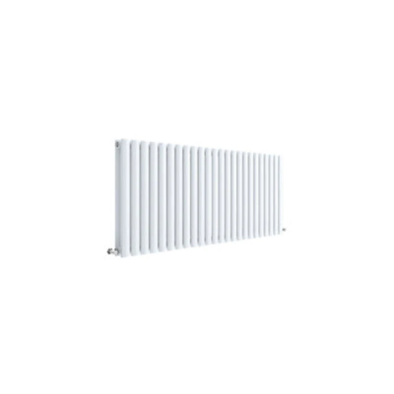 Image of Aspire Aspire - Hudson Reed Revive Double Designer Horizontal Radiator 600mm h x 1398mm w - High Gloss White PWHL340D