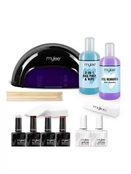 Image of Mylee The Essentials Gel Nail Polish LED Lamp Kit - Black, One Colour, Women
