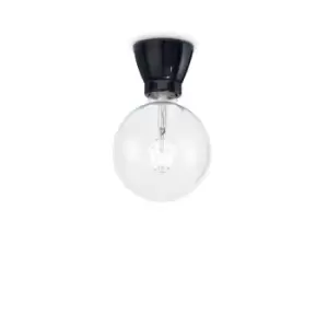 Image of Winery Decorative Semi Flush Light Black E27