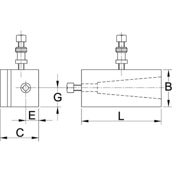 Image of Indexa - 2 Morse Taper Toolholder for T.2 Toolpost