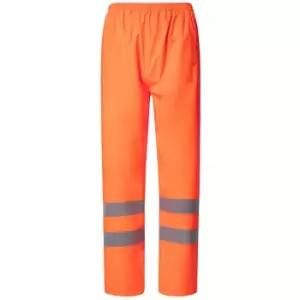 Image of Yoko Unisex Adult Flex U-Dry Over Trousers (S) (Orange)
