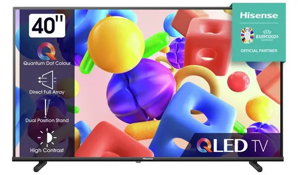 Image of Hisense 40" 40A5NQTUK Smart Full HD QLED TV