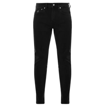 Image of Calvin Klein Jeans 50 Slim Tapered Jeans - BA301 Black