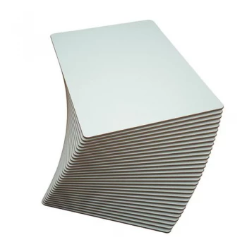 Image of Show-me Rigid Drywipe Board A4 Plain Pack of 30 PFB30