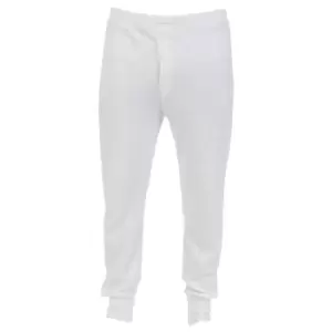 Image of Absolute Apparel Mens Thermal Long Johns (L) (White)