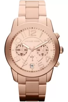 Image of Ladies Michael Kors Mercer Chronograph Watch MK5727