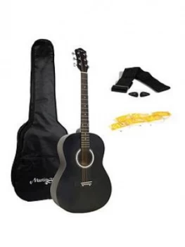 Image of Martin Smith W-100 Full Size Acoustic Guitar (Black)