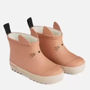 Image of Liewood Kids Jesse Thermo Rainboot - Tuscany Rose/Sandy Mix - UK 8 Toddler